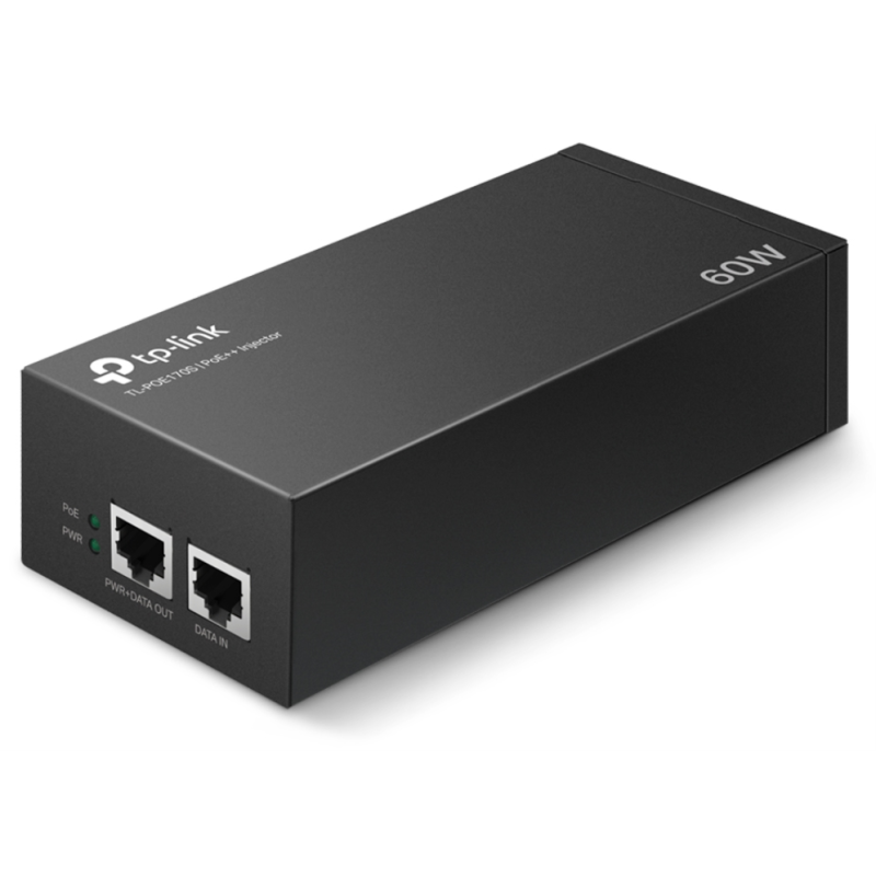 INYECTOR POE TP LINK TL POE170S GIGA POE AF AT BT 60W