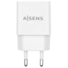 CARGADOR USB AISENS 10W ALTA EFICIENCIA 5V 2A BLANCO