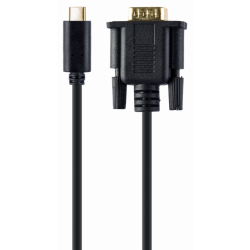 ADAPTADOR USB C A VGA M 2 M NEGRO BLISTER