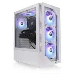 CAJA THERMALTAKE VIEW 200 TG ARGB ATX 2XUSB 32 SIN FUENTE BLANCO