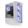 CAJA THERMALTAKE VIEW 200 TG ARGB ATX 2XUSB 32 SIN FUENTE BLANCO