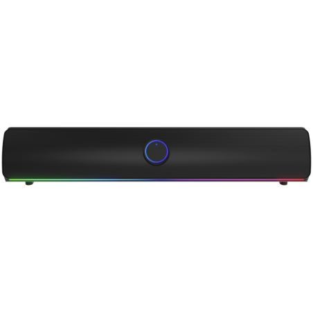 BARRA DE SONIDO BLUETOOTH GENESIS HELIUM 312BT 20 RGB 10W NEGRA