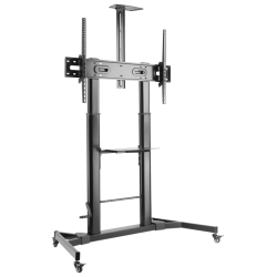 SOPORTE SUELO AISENS RUEDAS MANIVELA BANDEJA DVD CAMARA MONITOR 60 100
