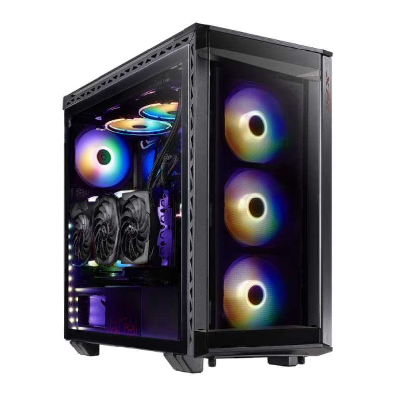 CAJA GAMING XPG BATTLECRUISER E ATX 1XUSB C 2XUSB SIN FUENTE NEGRO