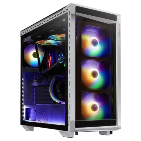 CAJA GAMING XPG BATTLECRUISER E ATX 1XUSB C 2XUSB SIN FUENTE BLANCO