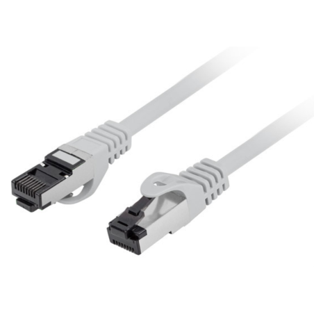 CABLE RED LANBERG LATIGUILLO CAT81 S FTP LSZH CU 1M GRIS FLUKE PASSED