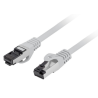 CABLE RED LANBERG LATIGUILLO CAT81 S FTP LSZH CU 1M GRIS FLUKE PASSED