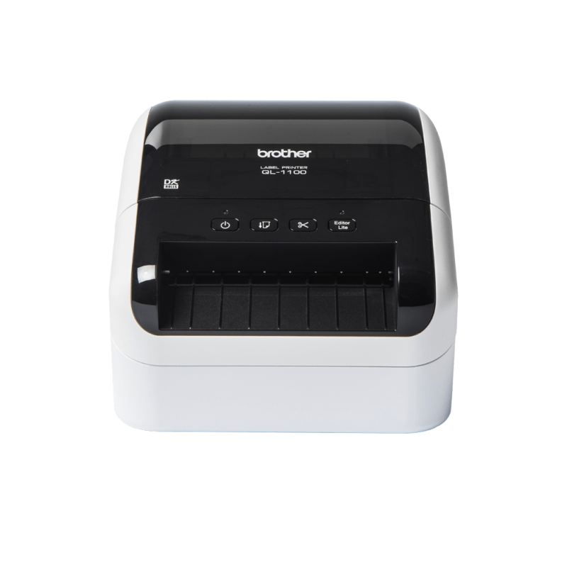 IMPRESORA DE ETIQUETAS BROTHER QL1100C B N TERMICA DIRECTA