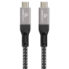 CABLE GEMBIRD USB 4 TIPO C DE PRIMERA CALIDAD 40 GBPS 240 W 15 M