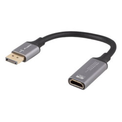 ADAPTADOR LANBERG 4K DISPLAYPORT MACHO HDMI HEMBRA 20CM