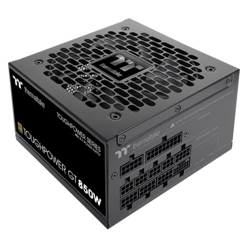FUENTE ALIMENTACION THERMALTAKE TOUGHPOWER GT 850W 80 GOLD NEGRO