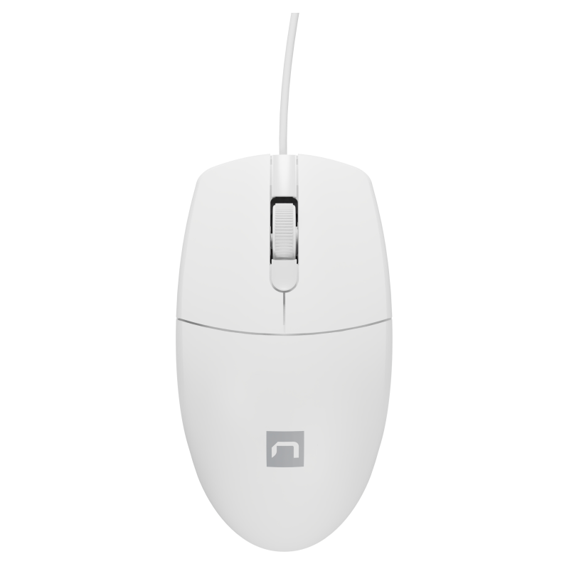 RATON NATEC RUFF 2 1000DPI OPTICO BLANCO
