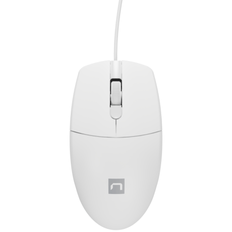 RATON NATEC RUFF 2 1000DPI OPTICO BLANCO