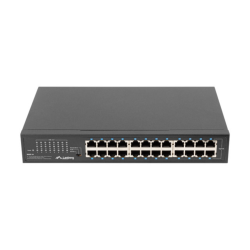 SWITCH LANBERG 24 PUERTOS GIGABIT ETHERNET RACK 19