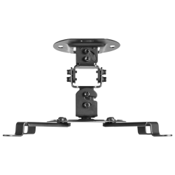 SOPORTE AISENS UNIVERSAL TECHO GIRATORIO INCLINABLE PROYECTOR NEGRO