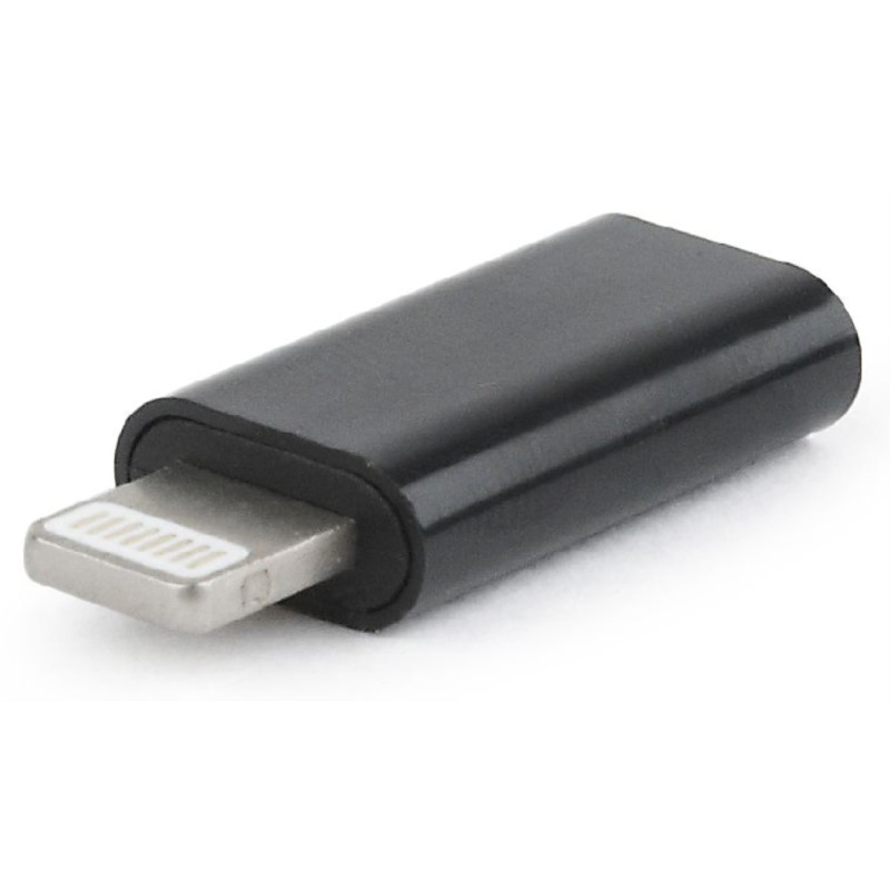 ADAPTADOR GEMBIRD USB TIPO C 8 PIN NEGRO