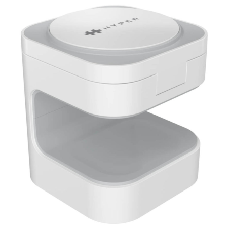 HYPER JUICE QI2 3 EN 1 MAGNETIC CHARGING STAND BLANCO