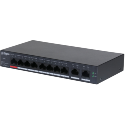 SWITCH CLOUD DAHUA DH CS4010 8ET 110 SWITCH WITH 8 PORT POE