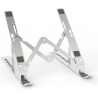 SOPORTE PORTATIL AISENS SOBREMESA AJUSTABLE PLATA