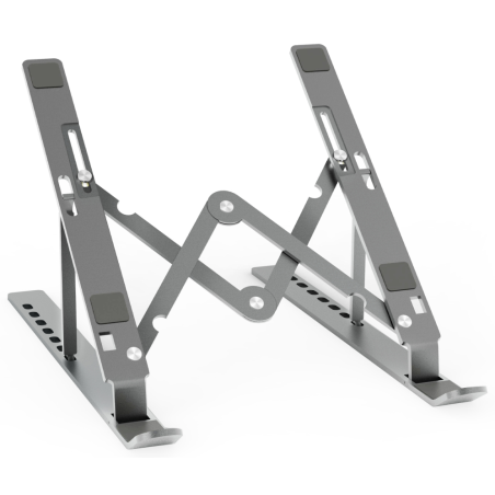 SOPORTE DE SOBREMESA AISENS AJUSTABLE PARA PORTATIL TABLET GRIS