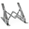 SOPORTE DE SOBREMESA AISENS AJUSTABLE PARA PORTATIL TABLET GRIS