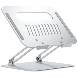 SOPORTE DE SOBREMESA AISENS XL 10 17 AJUSTABLE PARA PORTATIL TABLET PLATA