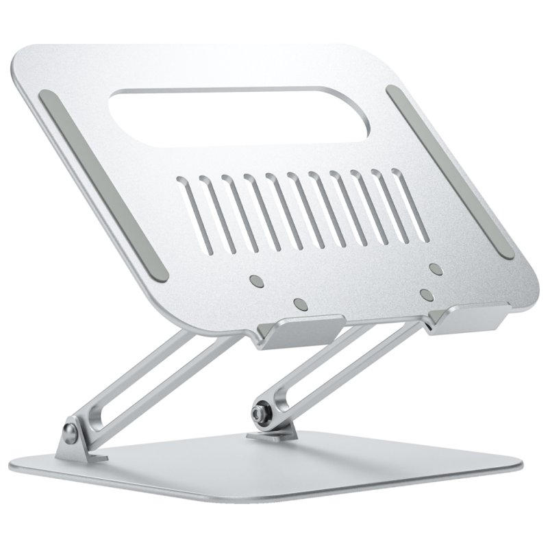 SOPORTE DE SOBREMESA AISENS XL 10 17 AJUSTABLE PARA PORTATIL TABLET PLATA