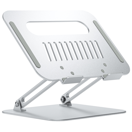 SOPORTE DE SOBREMESA AISENS XL 10 17 AJUSTABLE PARA PORTATIL TABLET PLATA