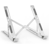SOPORTE PORTATIL SOBREMESA AISENS AJUSTABLE PLATA