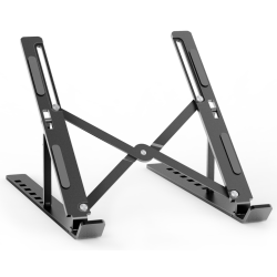 SOPORTE DE SOBREMESA AISENS AJUSTABLE PARA PORTATIL TABLET GRIS