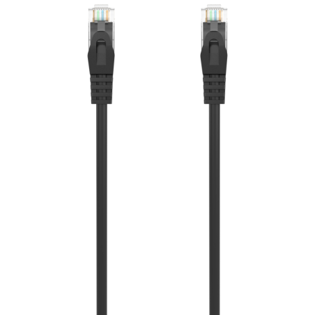 CABLE RED AISENS LATIGUILLO RJ45 LSZH CAT6A UTP AWG24 25CM NEGRO