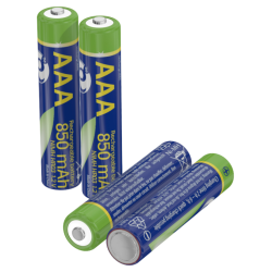 PILAS AAA GEMBIRD NI MH RECARGABLE 850 MAH 4PCS BLISTER PACK