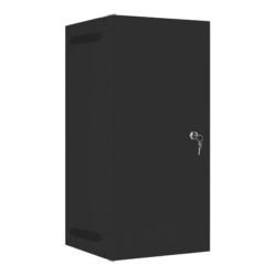 ARMARIO LANBERG MURAL RACK 10 12U 280X310 FLAT PACK NEGRO PUERTA METAL