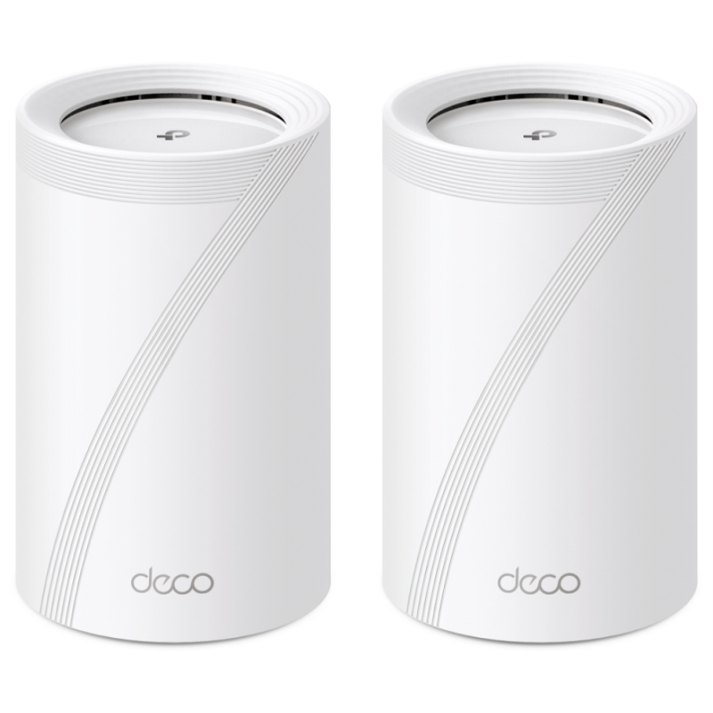 EXTENSOR COBERTURA TP LINK DECO BE65 2 PACK WIFI7 WHOLE HOME 6GHZ 320MHZ