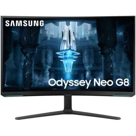 MONITOR GAMING SAMSUNG ODYSSEY NEO G8 UHD 32 CURVO 1000R 240HZ QUANTUM MINI LED