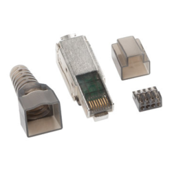 CONECTOR LANBERG CAT6A FTP 8P8C TOOL LESS