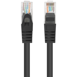 CABLE RED LANBERG LATIGUILLO CAT6 UTP 75M NEGRO FLUKE PASSED