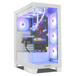 CAJA NOX HUMMER GLOCK SEMITORRE ATX FRAMELESS BLANCO