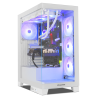 CAJA NOX HUMMER GLOCK SEMITORRE ATX FRAMELESS BLANCO