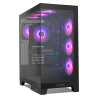 CAJA NOX HUMMER GLOCK SEMITORRE ATX FRAMELESS NEGRO