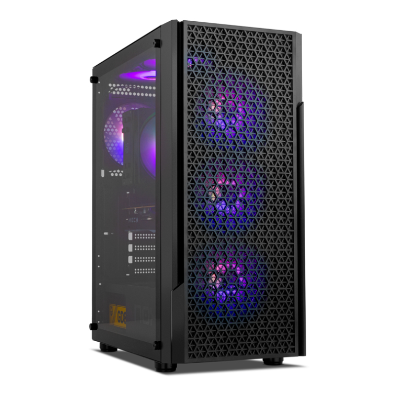 CAJA NOX INFINITY BETA SEMITORRE ATX AIRFLOW ARGB RAINBOW