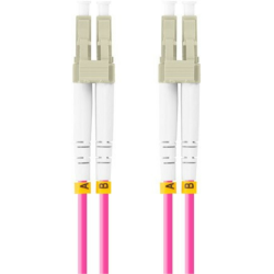 CABLE FIBRA OPTICA LANBERG 05 M MULTI LC UPC LC UPC DUPLEX OM4 50 125 LSZH VI