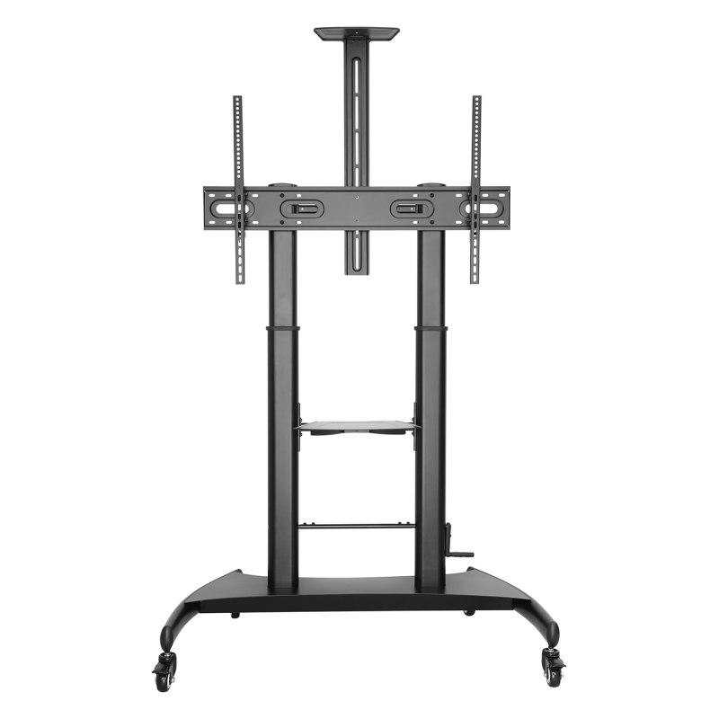 SOPORTE SUELO AISENS RUEDAS MANIVELA BANDEJA DVI CAMARA MONITOR 60 100 100KG
