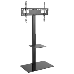 SOPORTE DE SUELO AISENS CON BANDEJA DVD 37 70 40KG