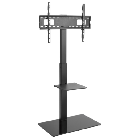 SOPORTE DE SUELO AISENS CON BANDEJA DVD 37 70 40KG