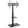 SOPORTE DE SUELO AISENS CON BANDEJA DVD 37 70 40KG
