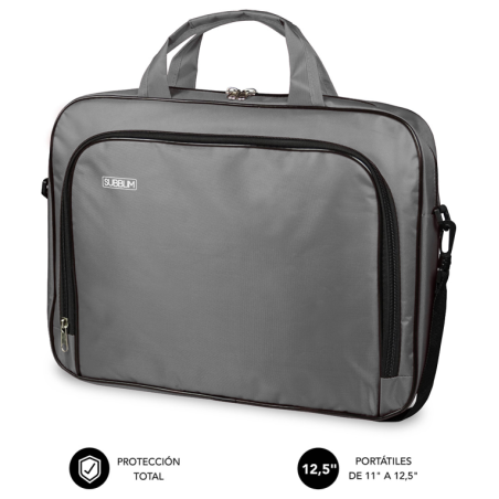 MALETIN SUBBLIM OXFORD LAPTOP BAG 11 125 GREY