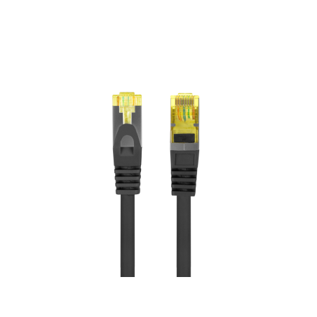 CABLE RED LANBERG LATIGUILLO CAT6A S FTP LSZH CU 2M NEGRO FLUKE PASSED