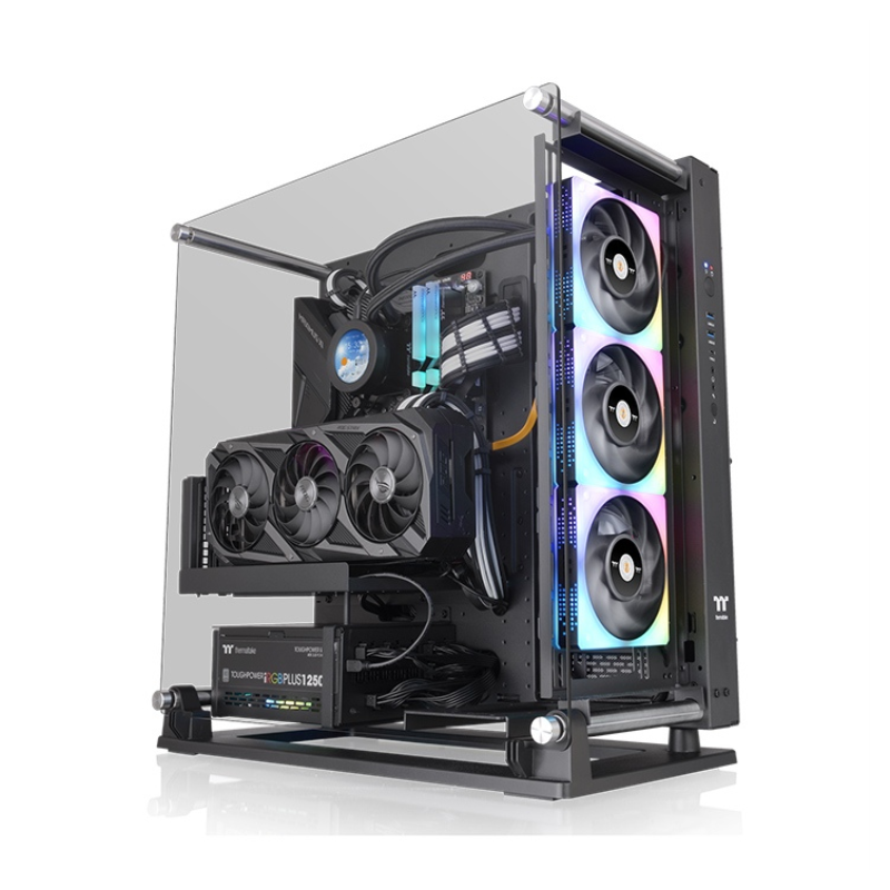CAJA THERMALTAKE P3 TG PRO ATX 2XUSB 32 SIN FUENTE NEGRO