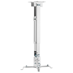 SOPORTE PROYECTOR AISENS TECHO PARED UNIV INCLINABLE EXTENSIBLE 20KG BLANCO